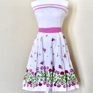 Strapless Juniors Dress